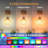 Dimmable Woven Bamboo Wall Lamp