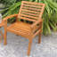Kasandra Outdoor Teak Dining Armchair