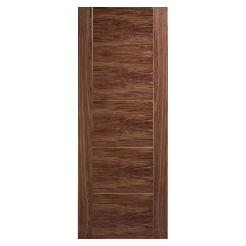 Vancouver 5P Walnut Internal Fire Door, 198.1 cm H x 83.8 cm W x 4.4 cm D