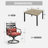 4 - Person Metal Patio Dining Set With Square Table , Cushions Included-231593612