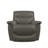 James Manual Leather Match Rocking Recliner-106885388