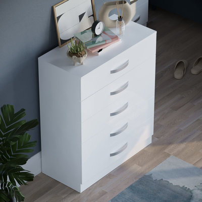 Fougeres 75cm W 5 - Drawer Chest of Drawers