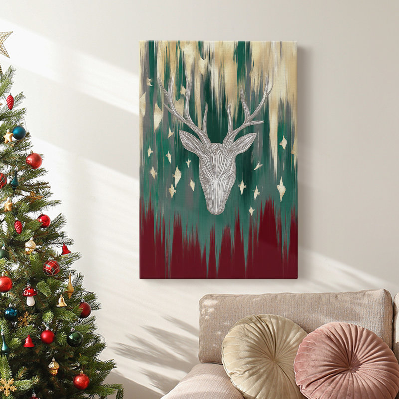 Art des Fêtes de Noël - Toile tendue avec châssis CCxxx, H 27 po x l 18 po