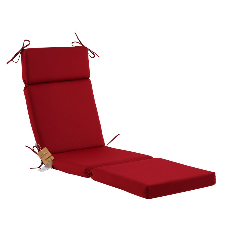 Outdoor 3'' Seat / Back Cushion, Red