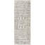 Tapis gris / noir / ivoire Alza-1771418951