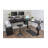 Roshina Adjustable L-Shaped Metal Base Standing Desk-1127846985