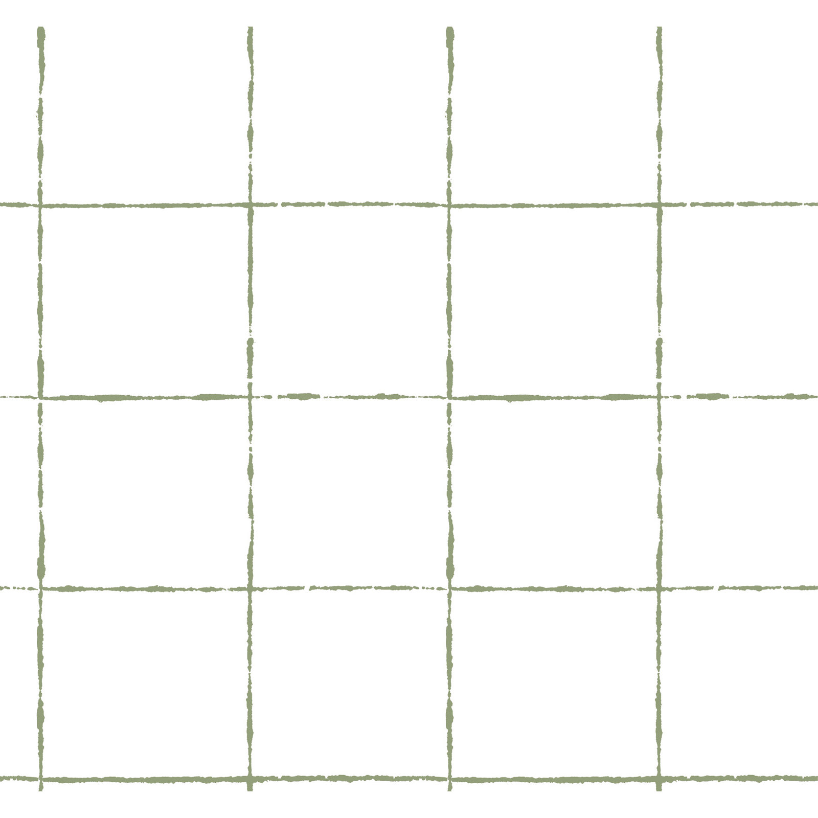 Plaid Wallpaper Double Roll, Green