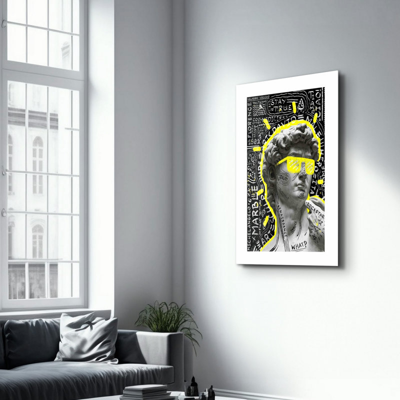 Elegant Tempered Glass Painting, 27.6 x 43.3 Inches | 100% Tempered Glass, Thickness: 0.16 Inches | UV Printed Artwork, Perfect for Home Decor & Modern Interiors, Stunning Visuals for Any Room