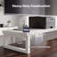 Unfinished TV Stand for TVs up to 50" with Fireplace Included-119640131