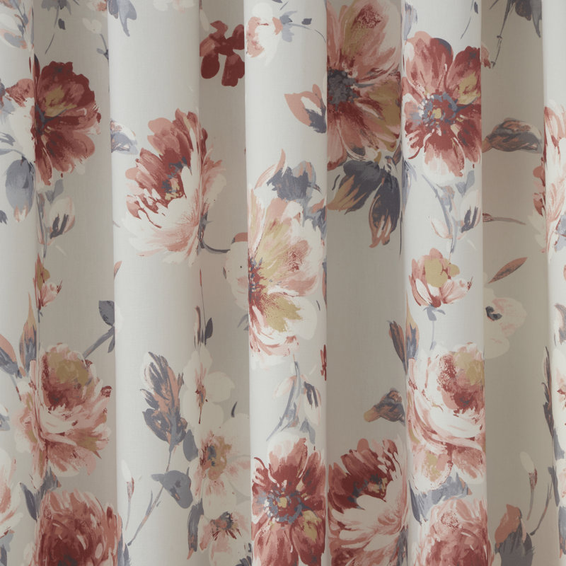 Saukville Cotton Room Darkening Curtain Pair, Width 229 x Drop 183cm