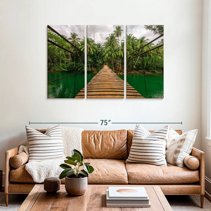 Lilie Philippine Jungle Bridge, H 36 po x l 57 po