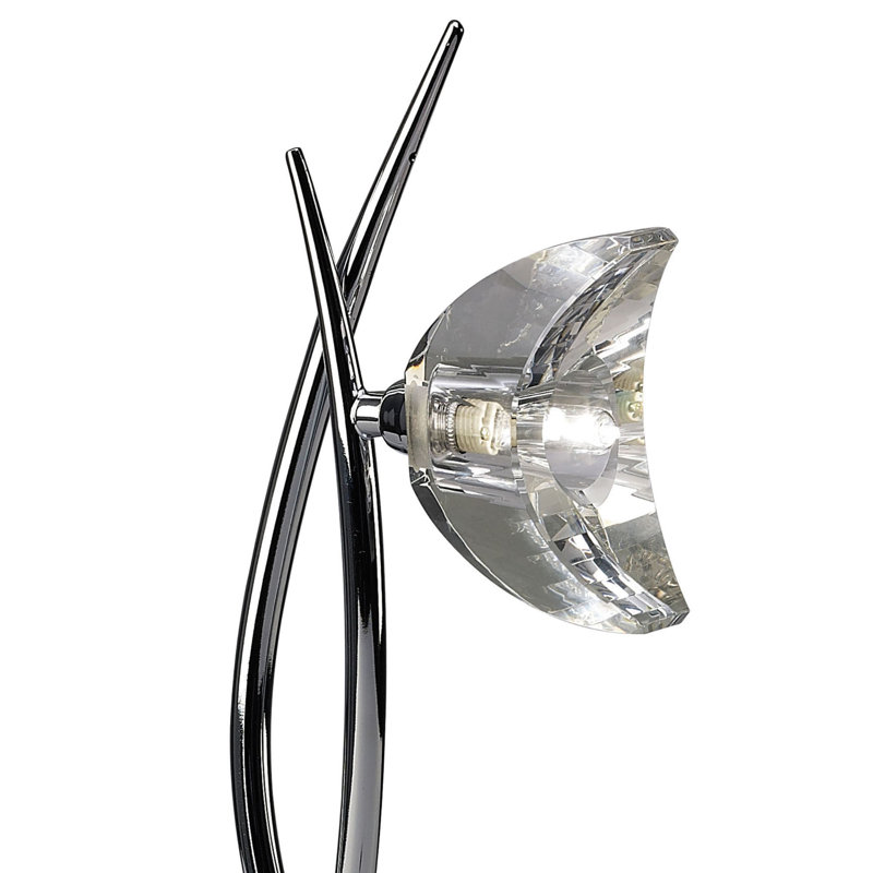 Drossett Metal Novelty Lamp, Chrome