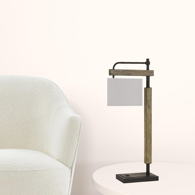 Lampe de bureau en métal Windermere