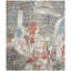 Aurora Drift Hand Knotted Abstract Area Rug-407426063