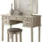 Bedroom Contemporary Vanity Set W Foldable Mirror Stool Drawers-510188569