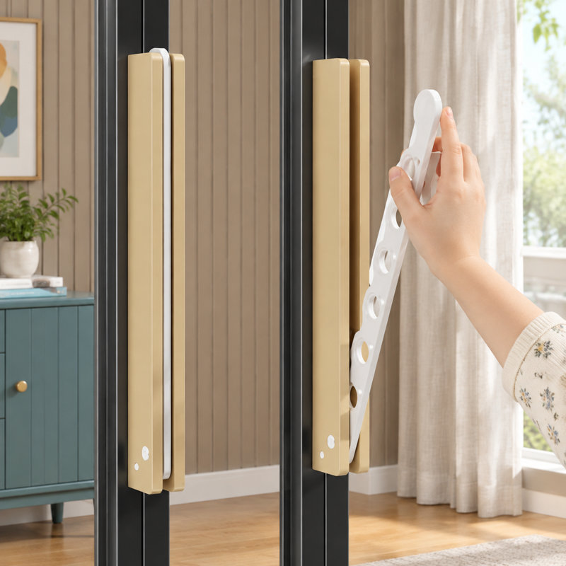 Séchoir à linge mural blanc en bois de hêtre naturel - Cintre pliable pour petites salles de lavage et petits espaces