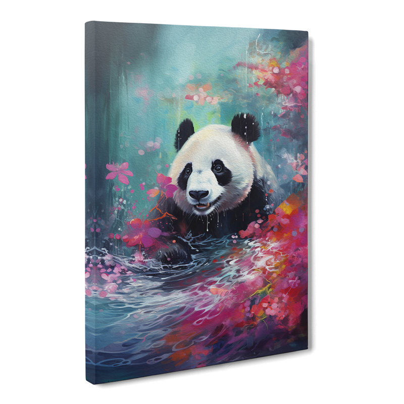 Panda Informel - No Frame Print, 60cm H x 40cm W x 3cm D