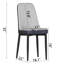 Ensemble de table de salle à manger extensible 62,99 à 78,74 po pour 2 à 8 personnes-1209251134-1209251074