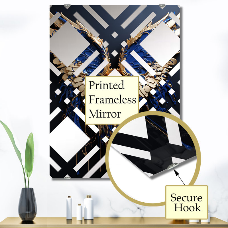 Tiradentes - Miroir mural fantastique grand MIR137278, 40 po x 30 po