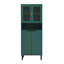 Grande armoire de rangement avec 2 portes vitrées et 2 portes-102831783
