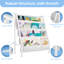 Bibliothèque pour enfants et rangement pour jouets, bibliothèque pour tout-petits à 3 niveaux avec tiroir pour le rangement de livres et de jouets