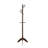 Dark Brown Finish Coat Rack Solid Wood-285894072