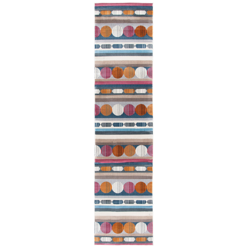 Hornung 300 Performance Geometric Rug, Runner 2'2" x 9'