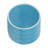 Glossy Ceramic Outdoor Planter on Stand for Indoor Home Decor - Modern Contemporary Flower Pot for Living Room or Patio - Sky Blue-770724186-770724190