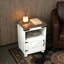 Table d'appoint moderne pour entrée, table de chevet avec rangement