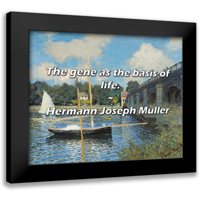 Hermann Joseph Muller Quote: The gene as the basis of life.
