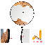 Miroir de salle de bain 28 po