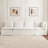 Crampton Performance Fabric Down Fill Slipcover Side Dining Chair-682524841