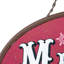 Plaque murale en métal Merry Christmas