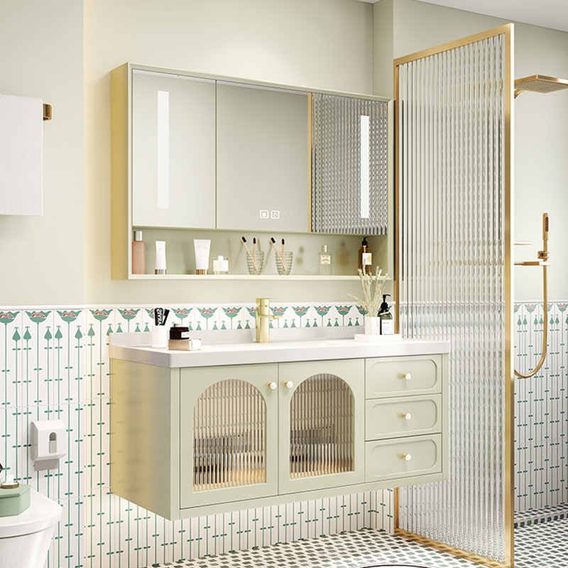 French modern simple bathroom cabinet