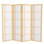 70.5" Tall Double Cross Shoji Panel Room Divider
