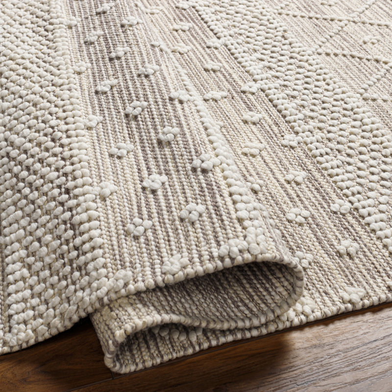 Anferny Geometric Indoor / Outdoor Rug, Rectangle 8' x 10'