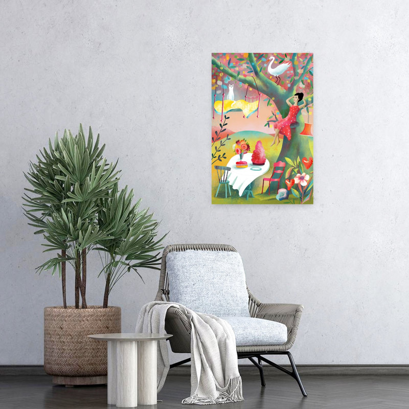 Art contemporain contemporain abstrait, H 24 po x l 16 po