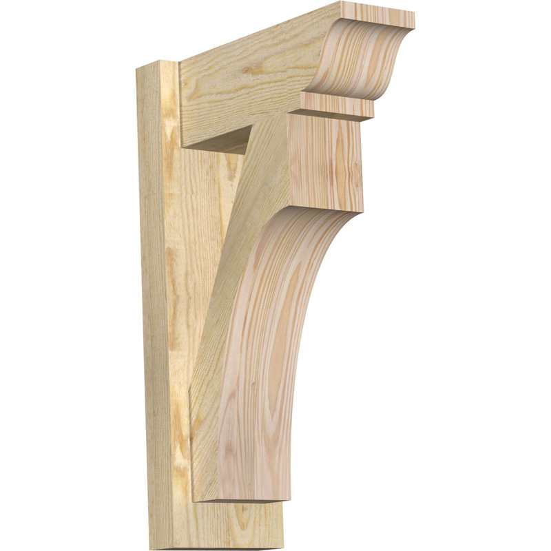 Persienne en bois Westlake, Sapin Douglas de 8 po (sciage brut), P 14 po x H 22 po