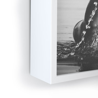 Framed On Paper Print
