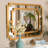 Engineered Wood Flat Wall Mirror