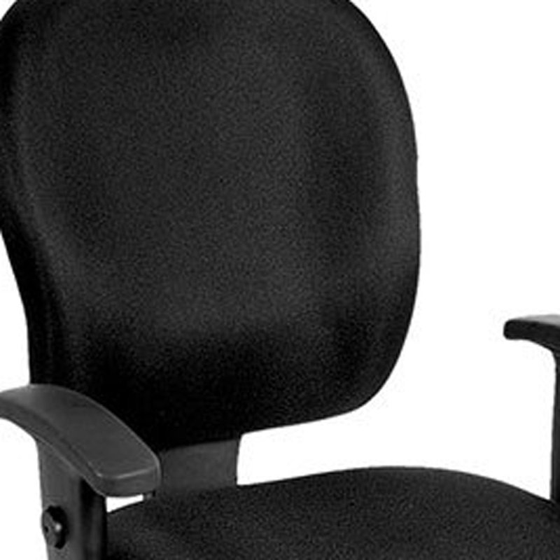 Chaise de travail Lozandier, Noir