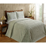 Rio 100% Premium Cotton Tufted Bedspread Set, Soft & Luxurious Feel, Perfect for Gifting, All Seasons Machine Washable Medallion Bedding Set