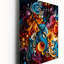 Horloge murale moderne Opt Art Vibrant Illusions I-1336463717