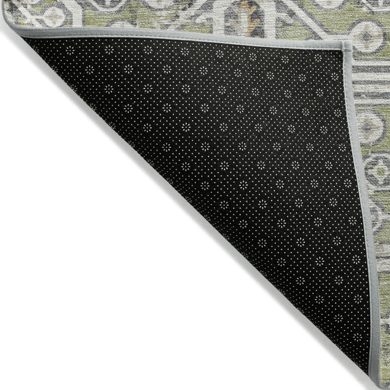 Machine Washable Indoor/Outdoor Huseby ACN2197 Global Rug, Rectangle 2'6" x 3'10"