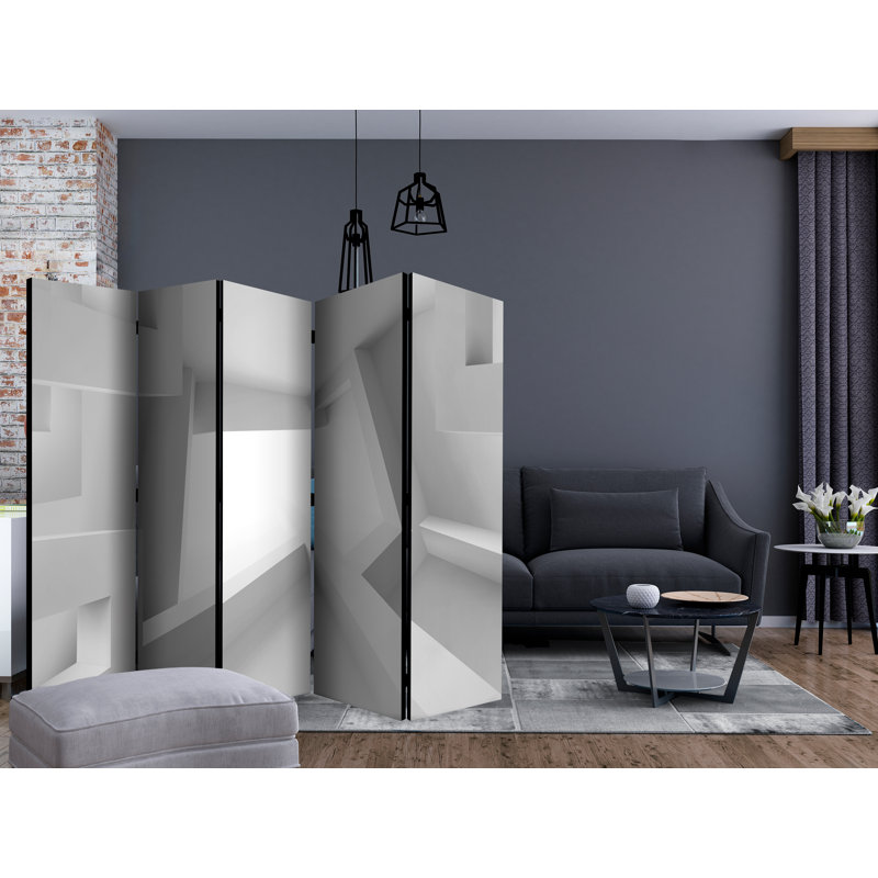 Diran 225cm W x 172cm H 5 - Panel Folding Room Divider