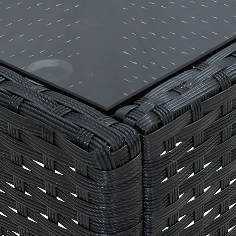 Table basse Tieesha, Noir