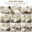 Ensemble de salon 4 pièces Annalease Chesterfield-1337312566