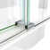 DreamLine Continuum 56-60 in. W x 76 in. H Fully Frameless Sliding Shower Door