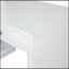 Bibliothèque de 83,4 po de hauteur avec bureau d'écriture, bibliothèque moderne avec bureau d'étude, poste de travail avec tablette de rangement, bibliothèque de rangement avec tablettes ouvertes et éclairage DEL pour le salon, le bureau personnel