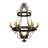 Santino 24 - Light Steel Dimmable Chandelier